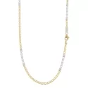 Collana Uomo Oro Giallo Bianco GL100691