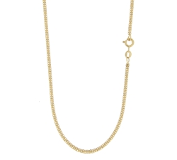 Herrenhalskette aus Gelbgold GL100695