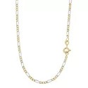 White Yellow Gold Men&#39;s Necklace GL100696