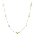 Damen-Halskette aus Gelbgold GL100702