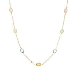 Damen-Halskette aus Gelbgold GL100702