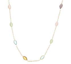Women&#39;s Yellow Gold Necklace GL100703