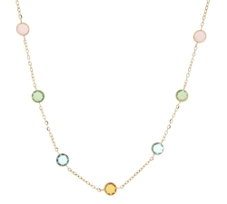 Damen-Halskette aus Gelbgold GL100705