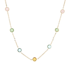 Women&#39;s Yellow Gold Necklace GL100705