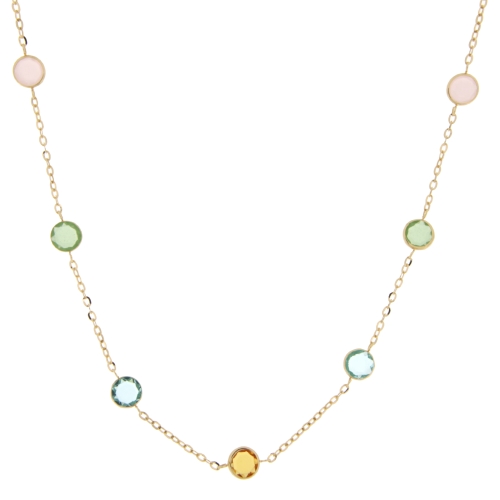 Women&#39;s Yellow Gold Necklace GL100705