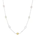 Damen-Halskette aus Weißgold GL100706