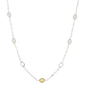 Collana Donna Oro Bianco GL100706