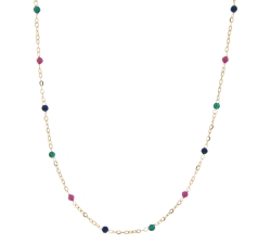 Women&#39;s Yellow Gold Necklace GL100707