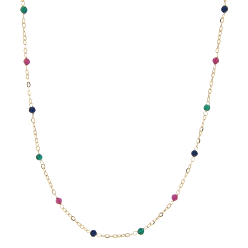 Women&#39;s Yellow Gold Necklace GL100707