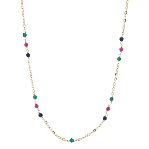 Damen-Halskette aus Gelbgold GL100708
