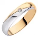 Polello Wedding Ring Dazzling Collection 1803DBG