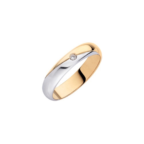Polello Wedding Ring Dazzling Collection 1803DBG