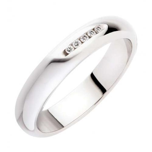 Polello Wedding Ring Preciso Istante Collection 2336DPT