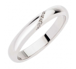 Polello Wedding Ring Attimo Collection 2337DPT