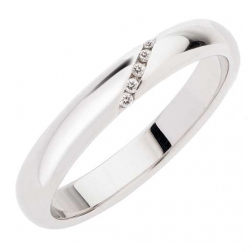 Polello Wedding Ring Attimo Collection 2337DPT
