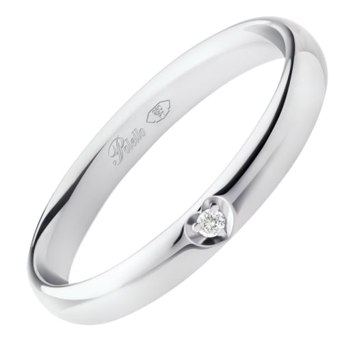 Polello Wedding Ring Queen Of Hearts Collection 3119DPT