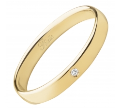 Polello Wedding Ring Sole d&#39;Amore Collection 3181DG