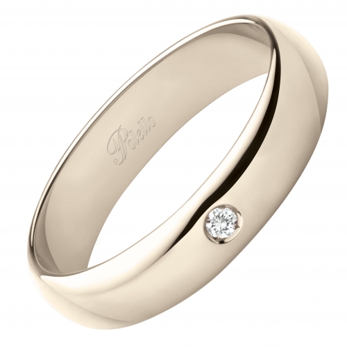 Polello Wedding Ring Champagne Collection 3178DCH
