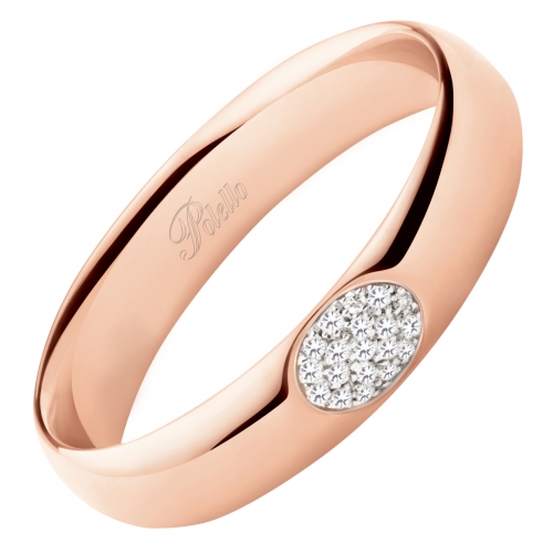 Polello Wedding Ring Seal of Love Collection 3176DBR