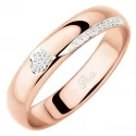 Polello Wedding Ring Cometa d&#39;Amore Collection 3175DBR