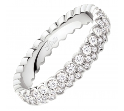Polello Wedding Ring White Princess Collection 3171DB