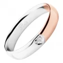 Polello Wedding Ring Heart Gift Collection 3121DBR