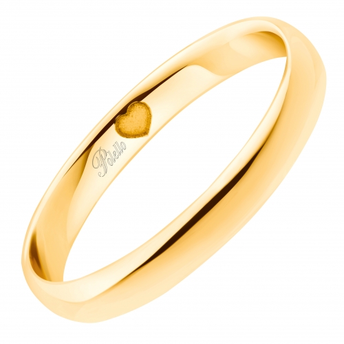 Polello Wedding Ring Thoughts of Love Collection 3120UG