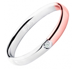 Polello Wedding Ring Heart Gift Collection 3119DBR