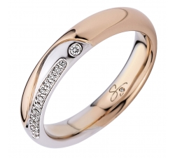 Polello Wedding Ring Si, I Want It Collection 3271DBR