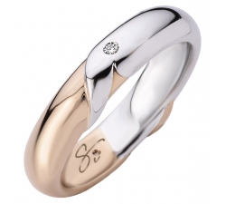 Polello Wedding Ring Si, I Want It Collection 3272DBR