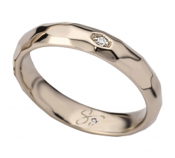 Polello Wedding Ring Si, I Want It Collection 3276DCH