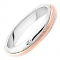 Polello Wedding Ring Alba d&#39;Amore Collection 3115DBR