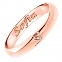 Polello Wedding Ring Lettere d&#39;Amore Collection 3112UR