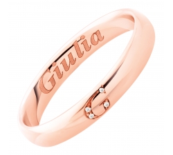 Polello Wedding Ring Lettere d&#39;Amore Collection 3111UR