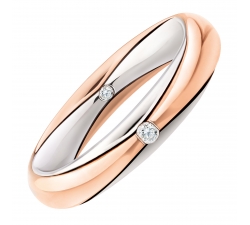 Polello Wedding Ring Together Collection 3070DBR
