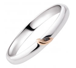 Polello Wedding Ring Sguardo Collection 3065DBRN