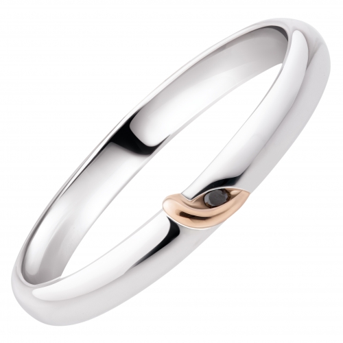 Polello Wedding Ring Sguardo Collection 3065DBRN