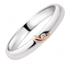 Polello Wedding Ring Collection Sguardo 3065DBR