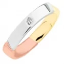 Polello Wedding Ring Momento Collection 2982DBGR