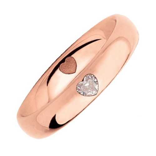 Polello Wedding Ring Hearts Collection 2977DR