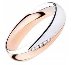 Polello Wedding Ring Perfect Collection 2893DBR