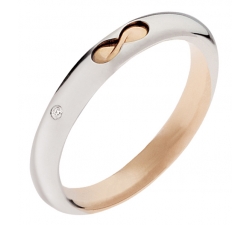 Polello Wedding Ring Is Forever Collection 2710DBR
