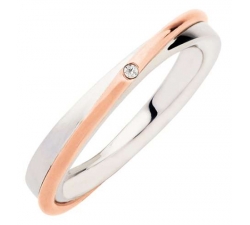 Polello Wedding Ring Il Giro dell&#39;Amore Collection 2502DBR