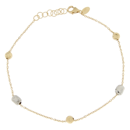 White Yellow Gold Woman Bracelet GL100712