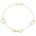 Women&#39;s Yellow Gold Bracelet GL100714