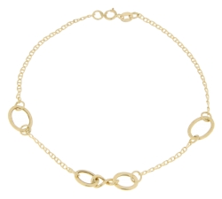 Women&#39;s Yellow Gold Bracelet GL100714