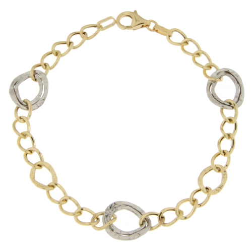 White Yellow Gold Woman Bracelet GL100719