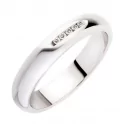 Polello Wedding Ring Preciso Istante Collection 2336DB