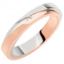 Polello Wedding Ring We are two Souls Collection 2251DBR