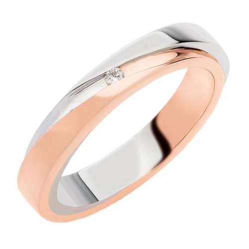 Polello Wedding Ring We are two Souls Collection 2251DBR